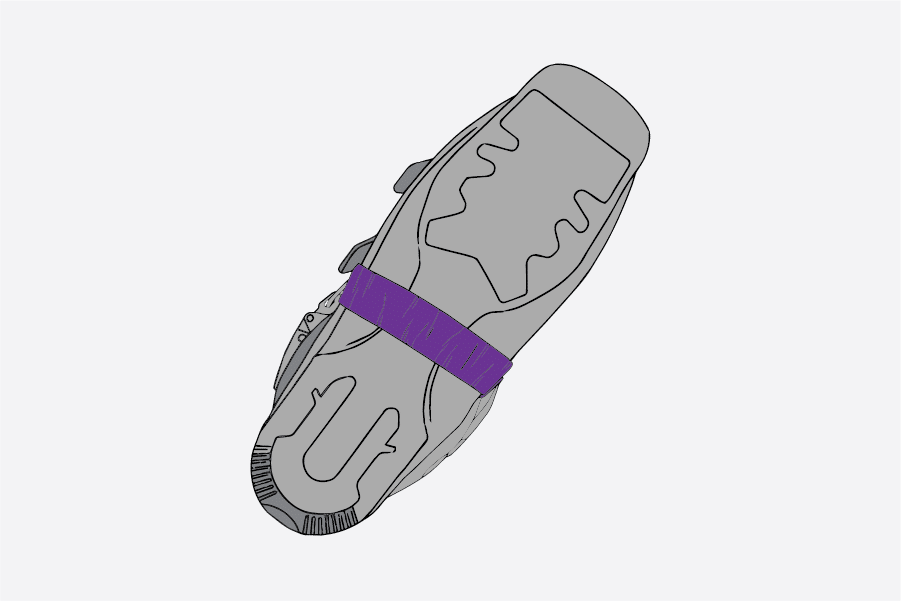 Bottom View Slopees Ski Boot Cover Bottom View Slopees Ski Boot Cover